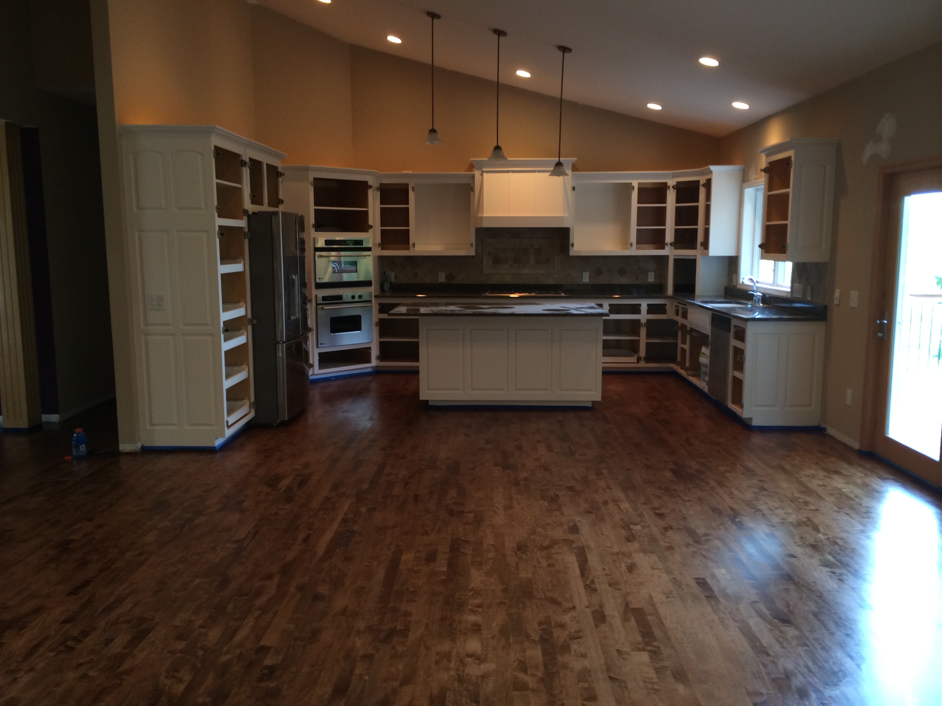 Hardwood flooring project